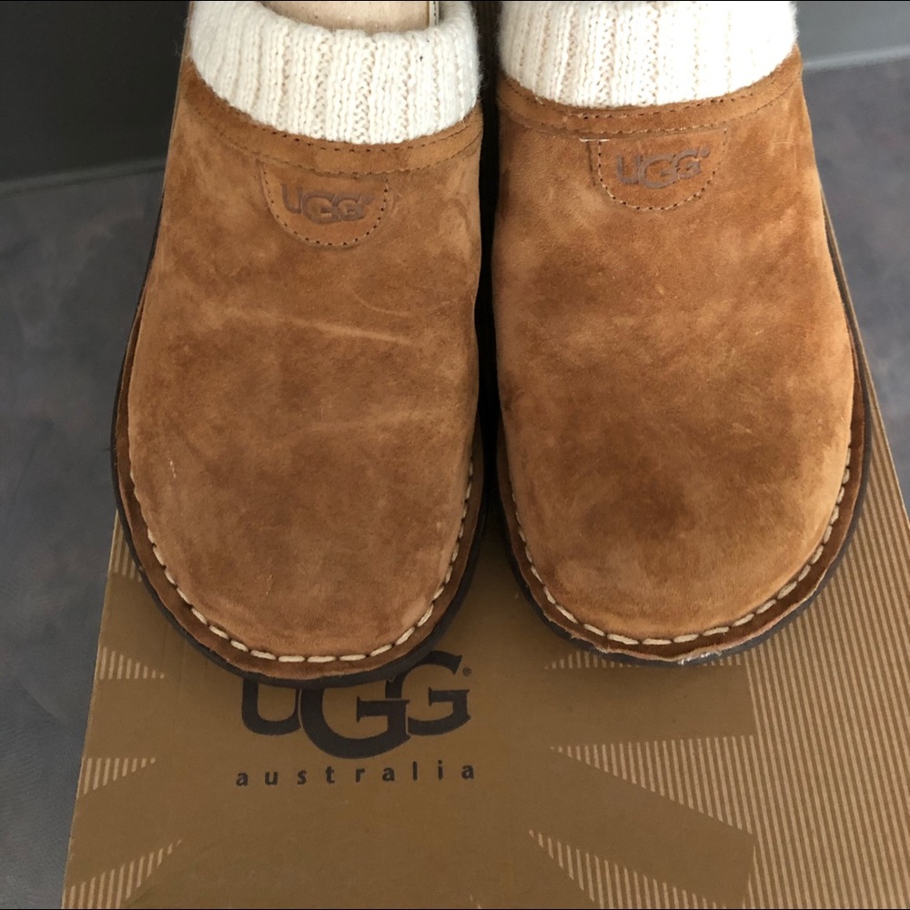 Ugg mule with Sherpa lining